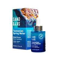 Thumbnail for Sand & Sky Tasmanian Spring Water Hydrating Serum with Hyaluronic Acid & Probiotics - Fine Line Reducing Face Serum, Plumps Skin & Smooths Wrinkles, 1 fl oz
