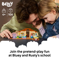 Thumbnail for LEGO Bluey School with Rusty and Bluey - Building Toy for Girls & Boys, Ages 4+ - Toddler Figures & Playset - Gift for Birthdays - 11221