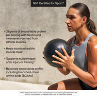 Thumbnail for THORNE - Whey Protein Isolate - Balanced Amino Acids Profile with BCAAs - 21 Grams of Easy to Digest Whey Protein Powder - NSF Certified for Sport - Vanilla - Gluten & Soy-Free - 30 Servings