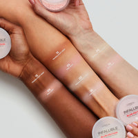 Thumbnail for L'Oreal Paris Infallible Blur-fection Longwear Loose Setting Powder, Blurring Face Powder With Up to 24HRs of Wear, Brightening Light Pink, 1 Kit