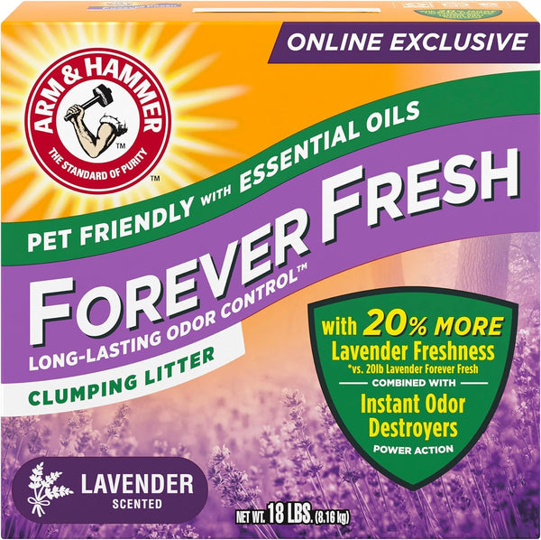 Arm & Hammer 40030001: Litter 4Ever Fresh Lavender 40 Lbs