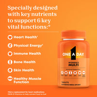 Thumbnail for One A Day Multivitamin for Women- Daily Vitamins for Woman with Biotin, Calcium, Folic Acid, Iron & Zinc, Complete Women’s Vitamins, 200 Ct (Packaging May Vary)