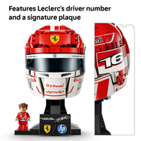 Thumbnail for LEGO Editions Scuderia Ferrari HP Charles Leclerc Helmet - Building Set for Teens, Ages 14+ - Collectible F1 Display - Bedroom or Home Office Decor - Gift for Formula 1 Fans - 43014