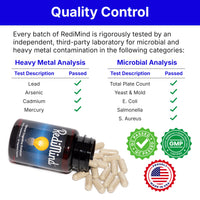 Thumbnail for RediMind - Natural Cognitive Enhancement Supplement Capsule - Non-GMO, Vegan, Gluten-Free
