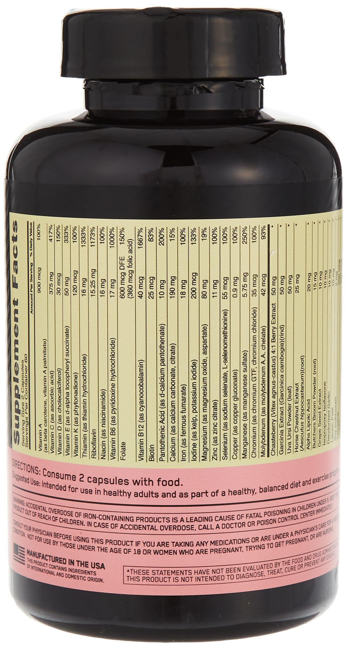 Optimum Nutrition Opti-Women, Women Multivitamin, 120 Capsules