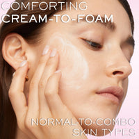 Thumbnail for Lancôme Créme Mousse Confort Foaming Facial Cleanser | Comforting Cream Cleanser & Makeup Remover with Rosehip Oil | Gentle Hydrating Face Wash for Soft, Radiant Skin | 4.2 Fl Oz