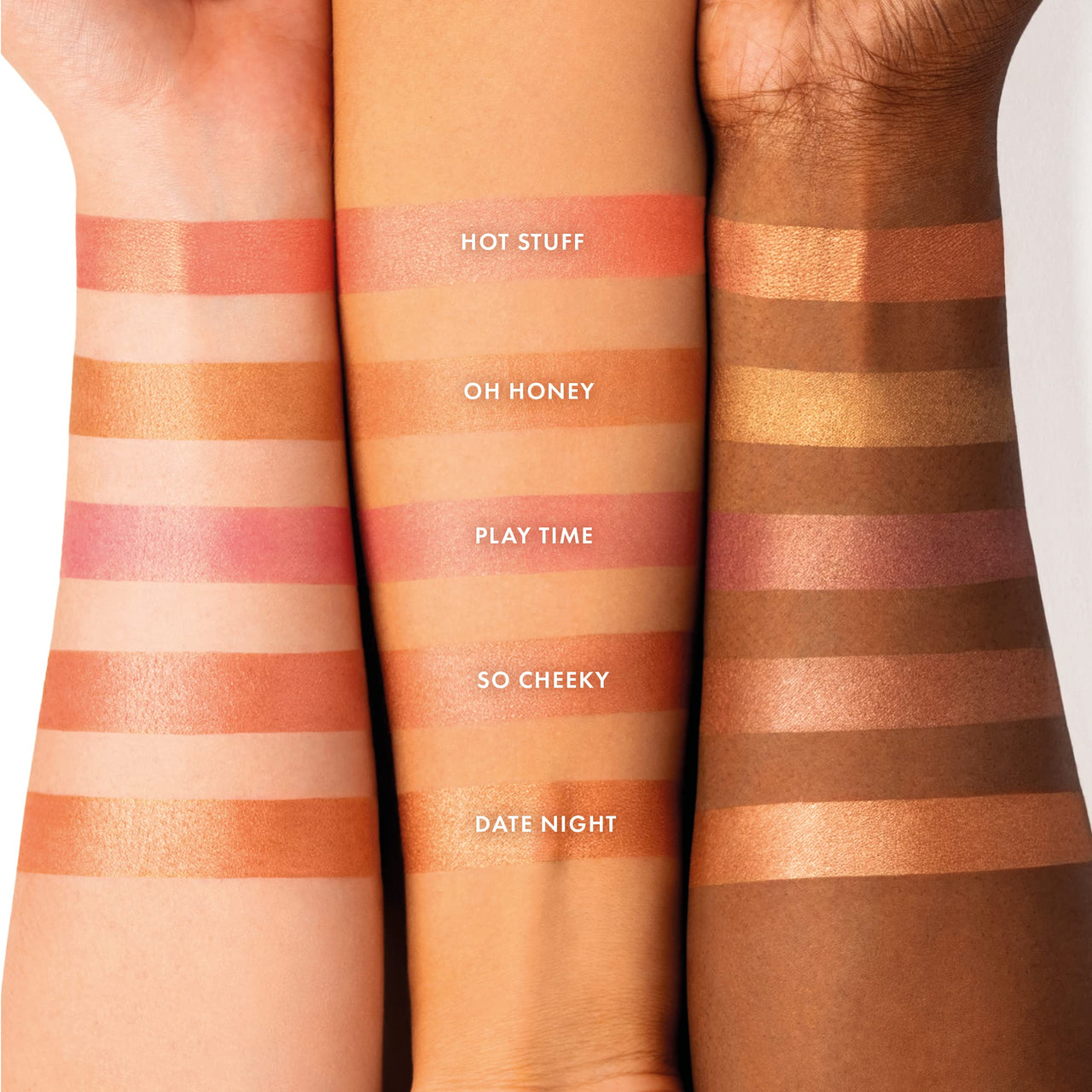 ICONIC LONDON Kissed by the Sun | Multi-Use Blush, Bronzer, & Highlighter, For All Skin Types, Cruelty-Free, Vegan Makeup, (Hot Stuff) 0.17 oz
