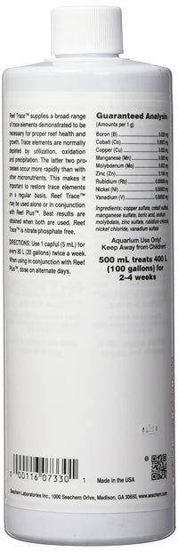 Thumbnail for Seachem Reef Trace Elements 500ml