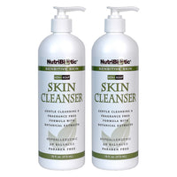 Thumbnail for NutriBiotic – Sensitive Skin Non-Soap Skin Cleanser, 16 Oz Twin Pack | with GSE (Citricidal) | pH Balanced, Hypoallergenic & Biodegradable | Free of Parabens, Sulfates, Dyes, Colorings & Fragrance