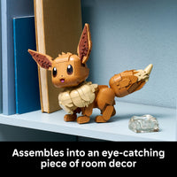 Thumbnail for LEGO Pokémon Eevee - Collectible Building Set for Adults, Ages 18+ - Posable Pokémon Figure for Display - Desk, Bookshelf or Home Office Decor - Gift for Men & Women - 72151
