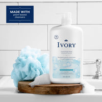 Thumbnail for Ivory Body Wash, Designed for the Whole Family, Gentle Formula, Free of Dyes Heavy Perfumes Parabens Phthalates & Silicones, Original Scent, 35 oz