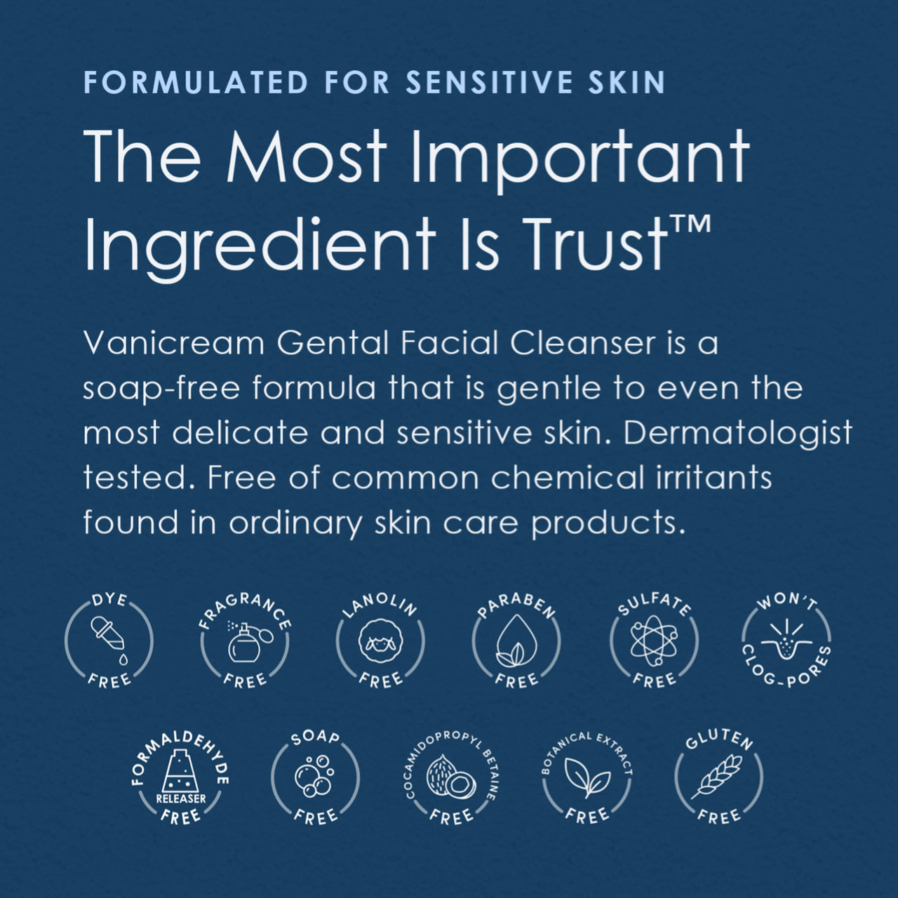 Vanicream Moisturizing Skin Cream for Sensitive Skin, Soothes Red, Irritated, Cracked or Itchy Skin, Dye Free, Fragrance Free, Preservative Free, Dermatologist Tested, 2 Ounce (Pack of 1)