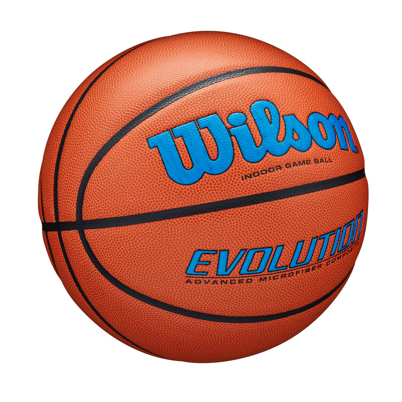 WILSON Evolution Game Basketball - Royal, Size 7 - 29.5"