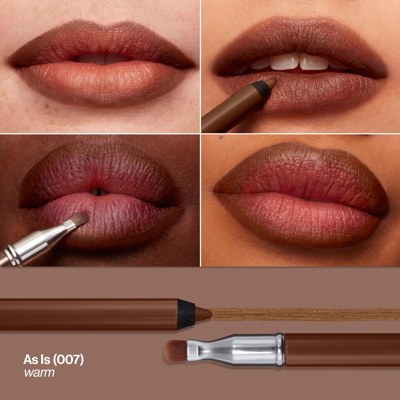Revlon ColorStay Multi-Liner, Creamy Formula, Multiuse For Lips, Eyes & Face, Precision Brush for Easy Blending, 007 As Is