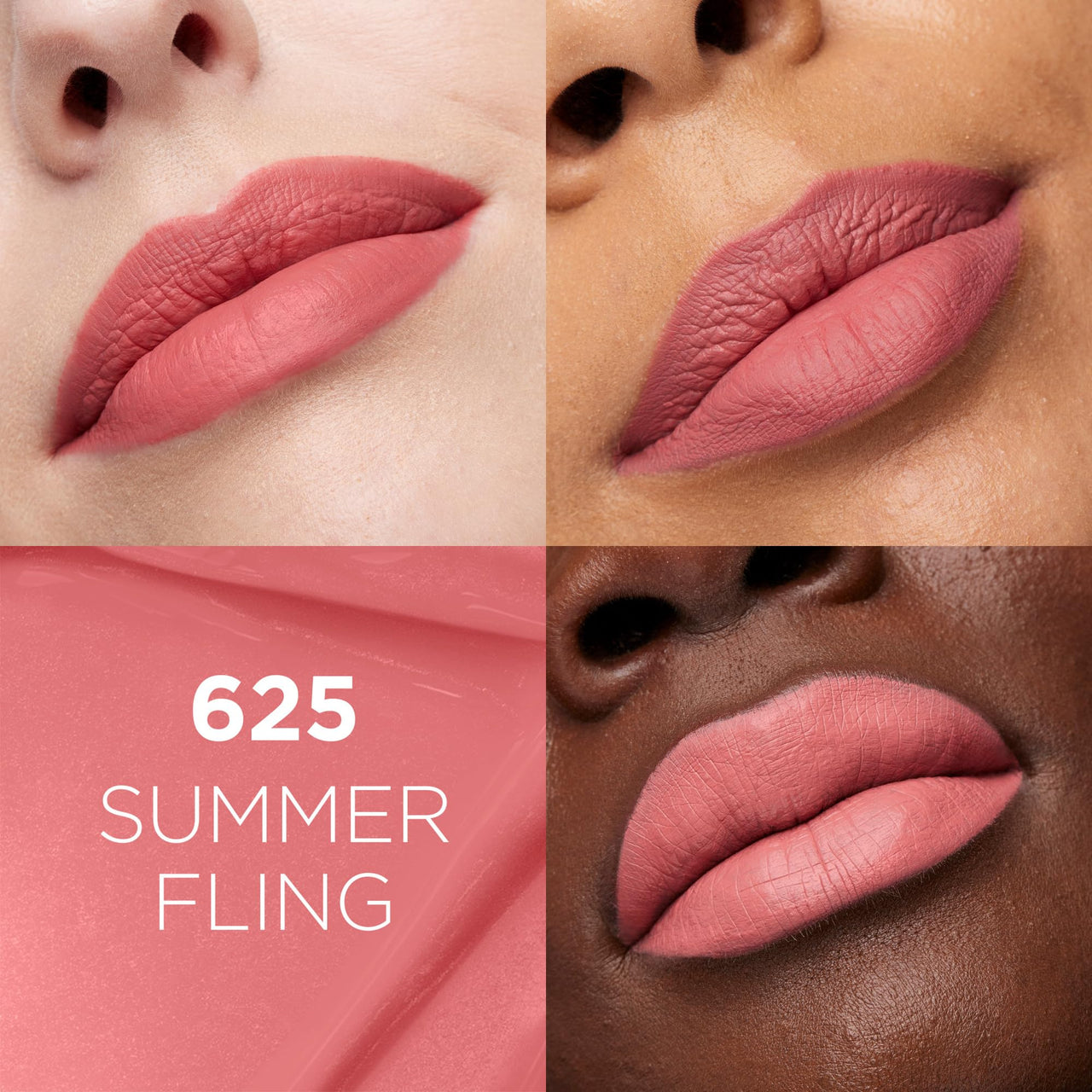 L'Oreal Paris Infallible Matte Resistance Liquid Lipstick, up to 16 Hour Wear, Summer Fling 620, 0.16 Fl Oz