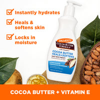 Thumbnail for Palmer's Cocoa Butter Formula Daily Skin Therapy Cocoa Butter Body Lotion for Dry Skin, Hand & Body Moisturizer, Pump Bottle, 13.5 Oz (Pack of 1)