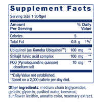 Thumbnail for Life Extension Super Ubiquinol CoQ10 with PQQ, coenzyme Q10, pyrroloquinoline Quinone, Heart Health Supplement, Maximum Absorption, 100 mg, Non-GMO, Gluten-Free, 30 softgels