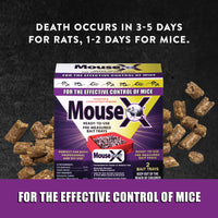 Thumbnail for EcoClear Products 620109, MouseX Ready-to-Use Pre-Measured 3 oz. Bait Trays, 4-Pack