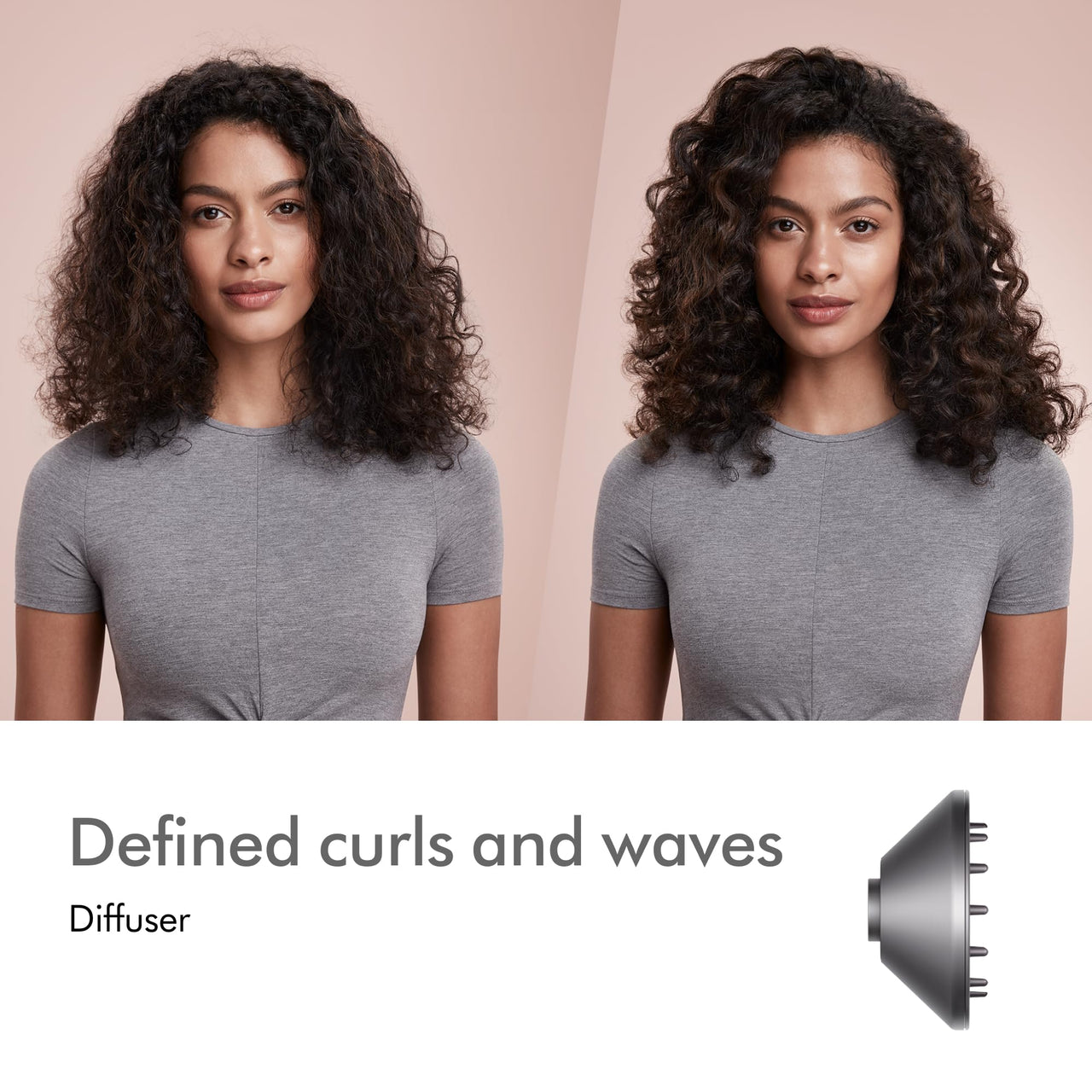 Dyson Supersonic™ Hair Dryer, No Heat Damage, 5 attachments with Diffuser & Styling Concentrator, Precision Styling Blow Dryer, All Hair Types