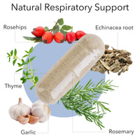 Thumbnail for Kroeger Herb, Lung Formula, Lung Support Supplement with Herbs, Respiratory and Immune Support, Lung Cleanse, Echinacea, Clear Lungs, Non-GMO, Gluten Free, No Preservatives-100 Capsules, Made in USA
