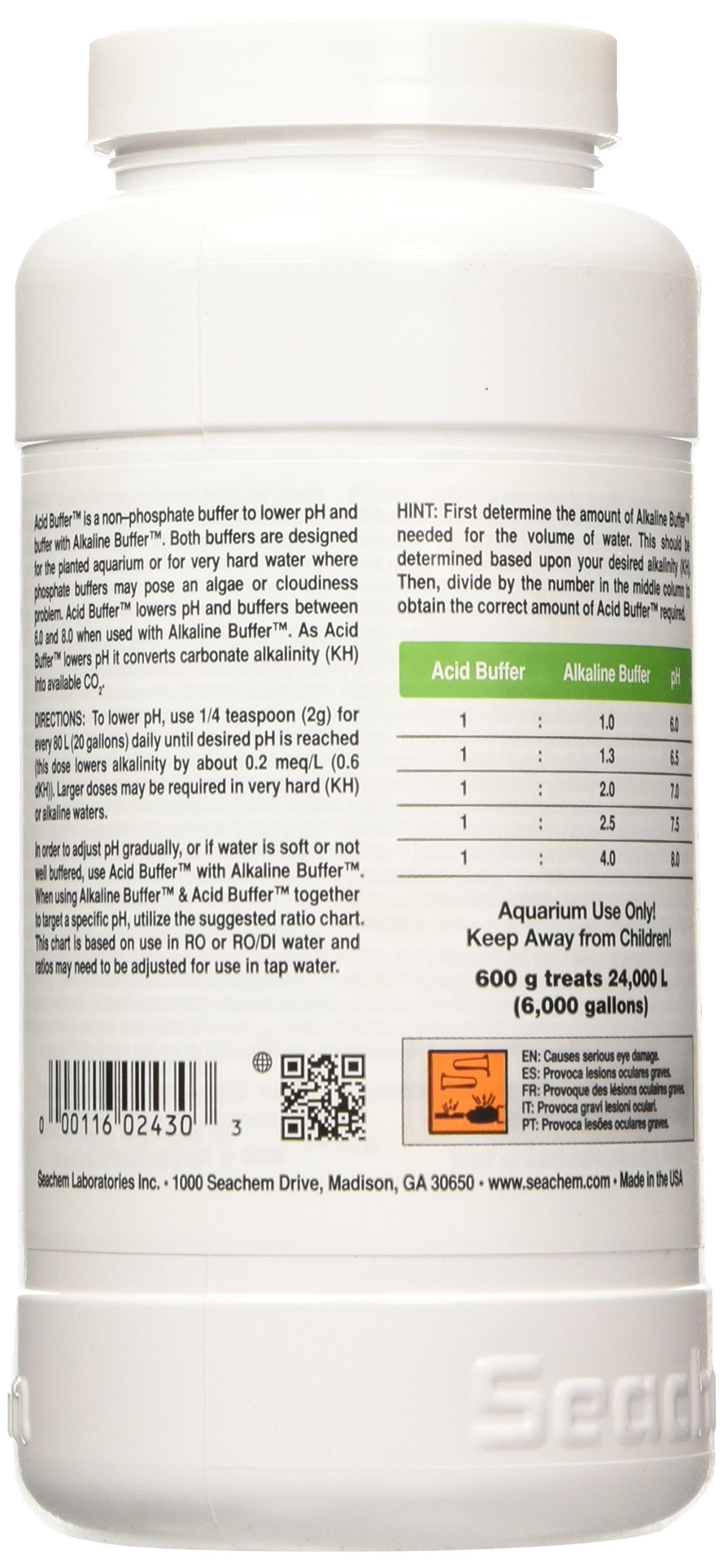 Seachem Acid Buffer 600gram