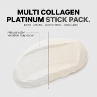 Thumbnail for Codeage Multi Collagen and Biotin 10,000 mcg + Vitamin C, B6 & D3, Keratin, Hyaluronic Acid, Niacin, 18 Amino Acids - Stick Packs Supplement - 5 Types Collagen Protein – 30 Powder Packets