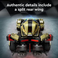 Thumbnail for LEGO Speed Champions Lamborghini Lambo V12 Vision GT Super Car, Formula 1 Vehicle Toy, Driving Playset, Buildable Model Set for Kids, Lamborghini Car, Gift for Kids and Gaming Fans, F1 Toy, 76923