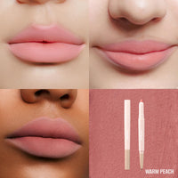 Thumbnail for COLORGRAM All In One Over-Lip Maker 01 Warm Peach | Versatile Lip Liner & Contour with Natural Shades, Matte finish, Bigger and Fuller Lips, Plumping effect, Smooth creamy texture