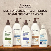 Thumbnail for Aveeno Daily Moisturizing Body Lotion, Body Lotion for Dry Skin with Prebiotic Oat, Paraben Free, Fragrance Free, Non-Greasy, Non-Comedogenic Moisturizer, 18 FL OZ