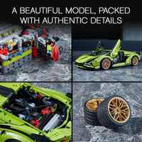 Thumbnail for LEGO Technic Lamborghini Sián FKP 37 Building Sets for Adults - Detailed Lamborghini Model Car Kit for Men & Women, Ages 18+ Years - Display in Room as Decor - 42115
