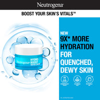 Thumbnail for Neutrogena Hydro Boost Skincare Set, Hydro Boost Fragrance Free Gel Cream Face Moisturizer, 1.7 fl oz, & Trial Size Hydro Boost Fragrance Free Hydrating Gel Facial Cleanser, 0.5 fl oz
