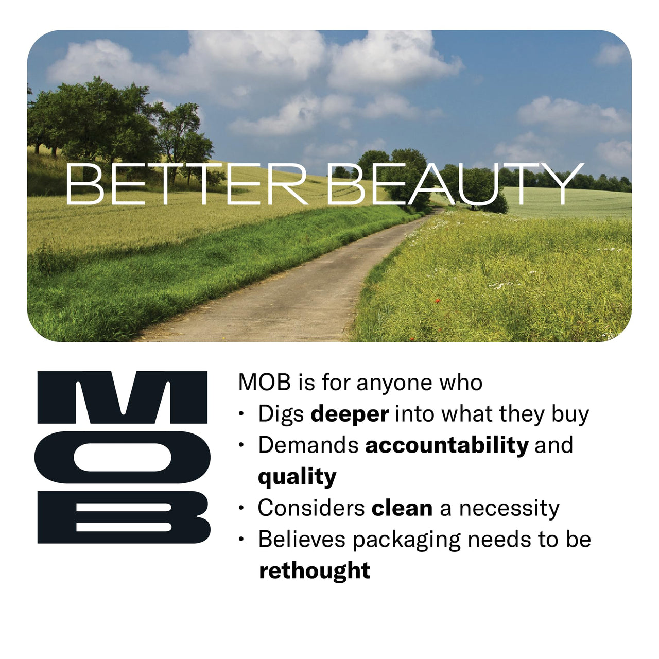 MOB Beauty Soft Matte Lipstick M144 – Muted Rose | Weightless, One-Swipe Color Infused with Skincare | Vegan, Silicone-Free, Cruelty-Free Formula in a Biodegradable Capsule