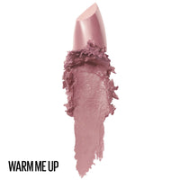 Thumbnail for Maybelline Color Sensational Lipstick, Lip Makeup, Cream Finish, Hydrating Lipstick, Warm Me Up, Nude Pink ,1 Count