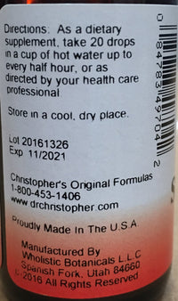 Thumbnail for Sinus & Lung Dr. Christopher 1 oz Liquid