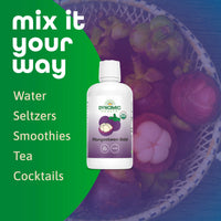 Thumbnail for Dynamic Health Mangosteen Gold, Organic Mangosteen 100% Juice, No Additives, Antioxidant, Vegan, Gluten Free, Non-GMO, 32 Fl oz