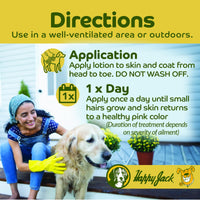 Thumbnail for HAPPY JACK Mange Medicine & Treatment for Dogs & Horses - Brings Soothing Itch Relief to Severe Mange, Fungi, Allergies, Eczema & Most Dog Skin Irritation (8 oz)
