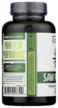 Thumbnail for ZHOU NUTRITION Saw Palmetto Prostate Health Complex, 100 CT