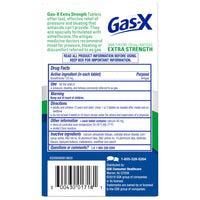Thumbnail for Gas-X Extra Strength Chewable Gas Relief Tablets with Simethicone 125 mg, Peppermint Creme - 18 Count (Pack of 4)