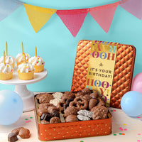 Thumbnail for BONNIE AND POP - Birthday Food Gift Basket, Happy Birthday Chocolate, Birthday Gift Box, Food Birthday Gifts for Women and Men, Birthday Treats, Prime Snack Gift Arrangements, Bonnie and Pop