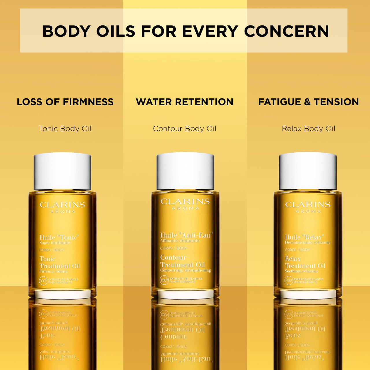 CLARINS Tonic Body Treatment Oil | Stretch Mark Pregnancy Care | Skin Elasticity Is Improved After 28 Days* | Visibly Firms and Tones | Dermatologist Tested | Natural 100% Plant Extracts