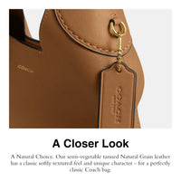 Thumbnail for COACH Women's Brooklyn Shoulder Bag 28, Honey Brown, One Size