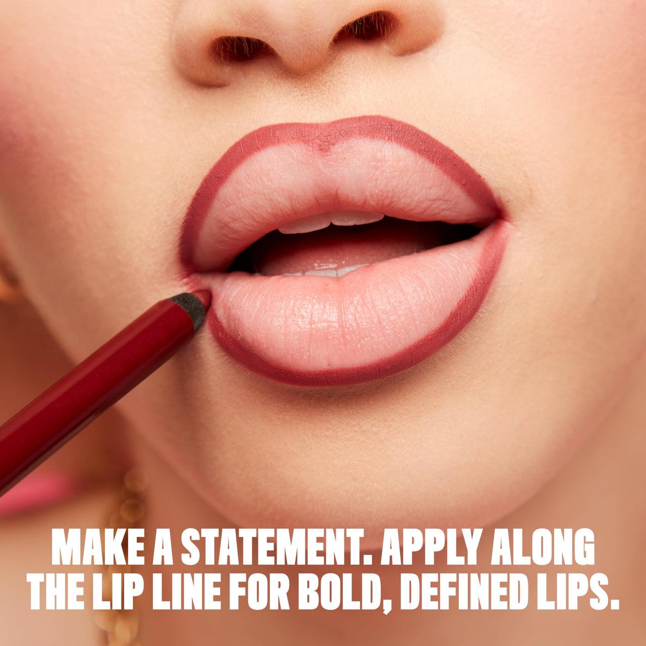 NYX PROFESSIONAL MAKEUP Line Loud Lip Liner, Longwear and Pigmented Lip Pencil with Jojoba Oil & Vitamin E - Leave A Legacy