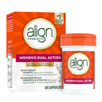 Thumbnail for Align Probiotic, Womens Dual Action, Vaginal Probiotics for Women, Womens Probiotic for Vaginal Health Support, with Probiotics for Digestive Health, 28 Probiotic Capsules