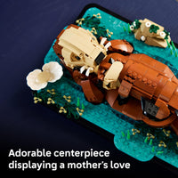 Thumbnail for LEGO Ideas Floating Sea Otters Building Sets for Adults - Room or Office Decor for Women & Men, Ages 18+ - Gift Ideas for Birthday - 21366
