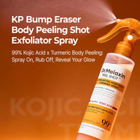Thumbnail for Dr.Melaxin Body Keratin Care Kojic Acid Turmeric Spray Gently Exfoliating Peeling Solution Korean Skincare All Skin Types 200ml