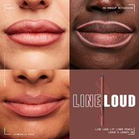 Thumbnail for NYX PROFESSIONAL MAKEUP Line Loud Lip Liner, Longwear and Pigmented Lip Pencil with Jojoba Oil & Vitamin E - No Wine-ing