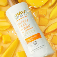 Thumbnail for RAW SUGAR Simply Body Wash Variety Trio (25 Fl Oz, Pack of 3) Vegan Bath & Shower Gel, Raw Coconut + Mango, Pineapple + Maqui Berry + Coconut and Watermelon + Fresh Mint, No Sulfates & Parabens