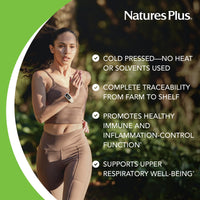 Thumbnail for NaturesPlus PRO ThymoQuin Black Seed Oil 500 mg - 60 Softgels - Full-Spectrum, Cold-Pressed Oil - Gluten Free - 60 Servings