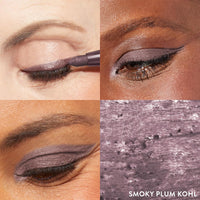 Thumbnail for LAURA GELLER NEW YORK Kajal Longwear Kohl Eyeliner Pencil - Smoky Plum Kohl - Caffeine and Vitamin E - Smooth & Blendable Liner - Built-In Sharpener