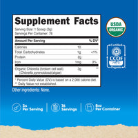 Thumbnail for Nutricost Organic Chlorella Powder 8oz - 3000mg Per Serving - Non-GMO, Gluten Free